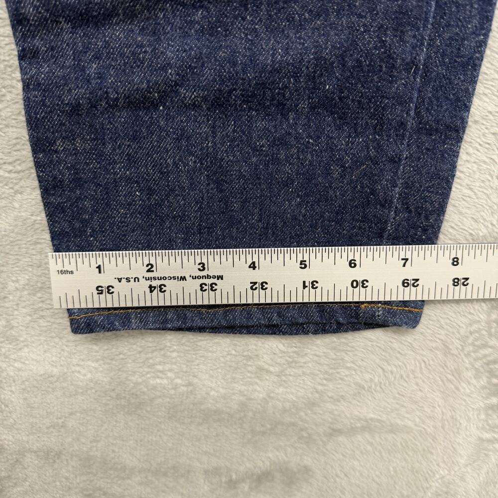 Vtg 1983 Levis 701 Jeans 26x30 (Fits 24x27.5) Blue Straight Student Fit Made USA - Picture 13 of 13